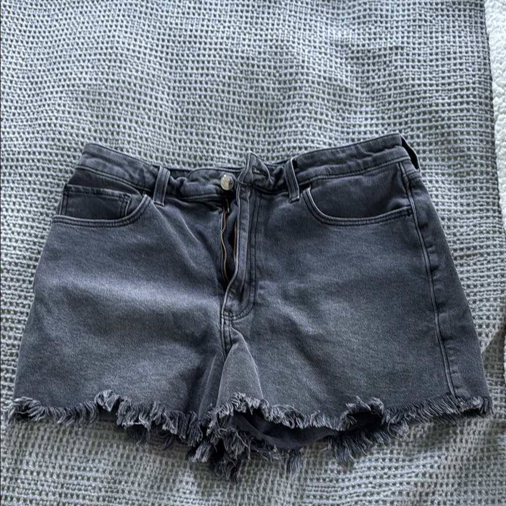 Hollister black Jean Shorts